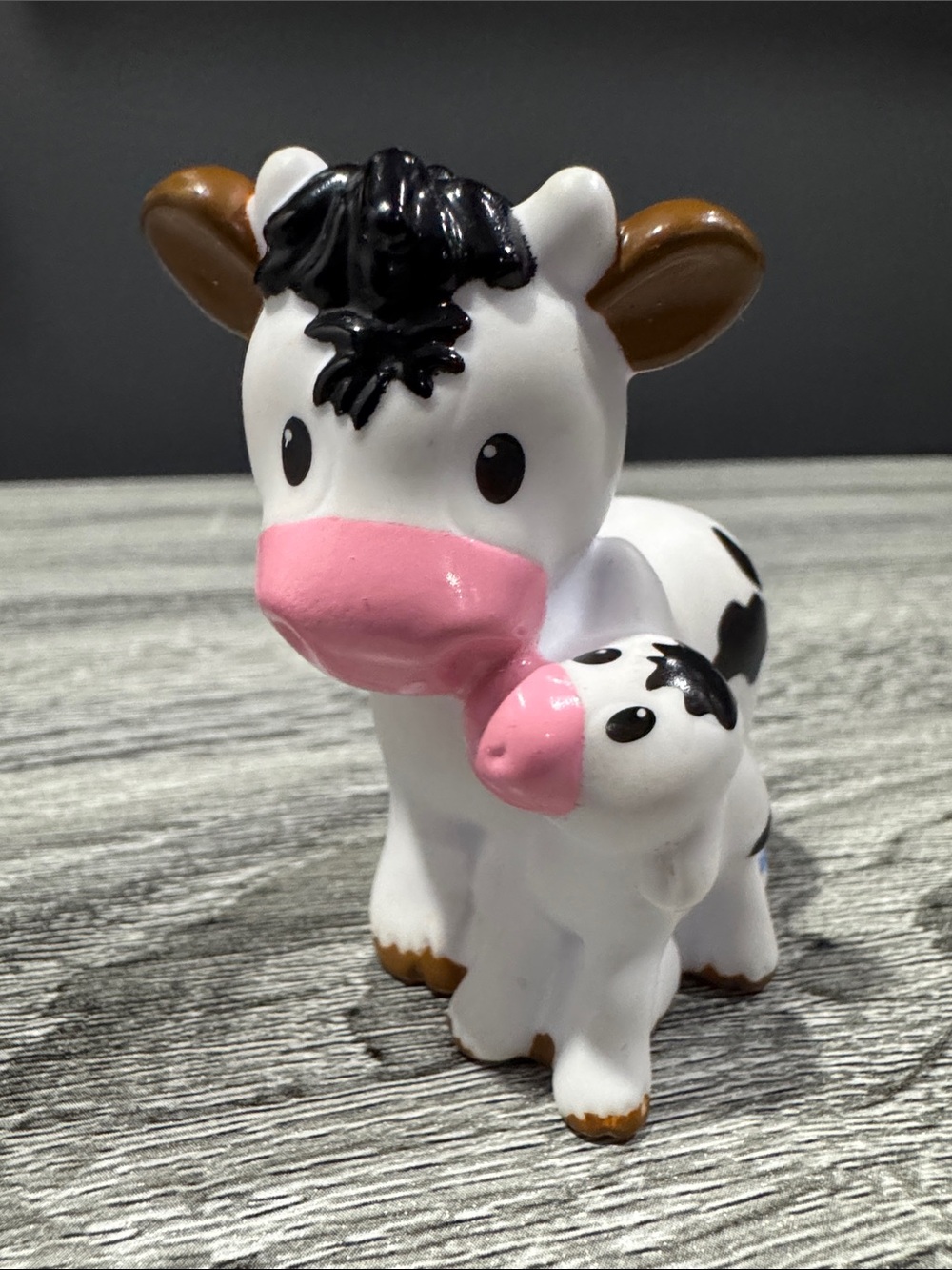 Fisher-Price | Little People: Cow & Calf (2016) - Collectible Toy Figure